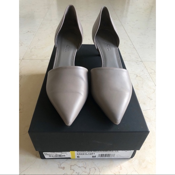 Vince Aurelian D’Orsay Pumps Woodsmoke - Picture 7 of 11